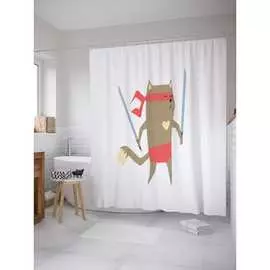 Шторка-занавеска для ванной JOYARTY