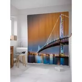 Шторка-занавеска для ванной JOYARTY