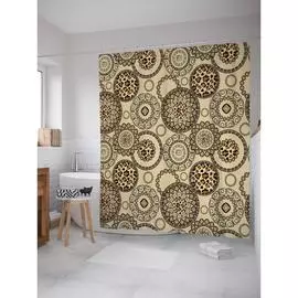 Шторка-занавеска для ванной JOYARTY