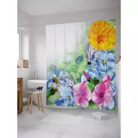 Шторка-занавеска для ванной JOYARTY