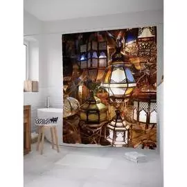 Шторка-занавеска для ванной JOYARTY