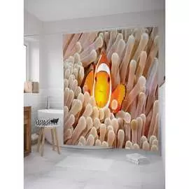 Шторка-занавеска для ванной JOYARTY