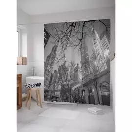 Шторка-занавеска для ванной JOYARTY