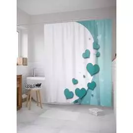 Шторка-занавеска для ванной JOYARTY