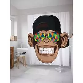 Шторка-занавеска для ванной JOYARTY