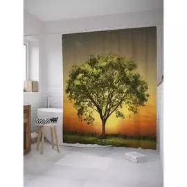 Шторка-занавеска для ванной JOYARTY