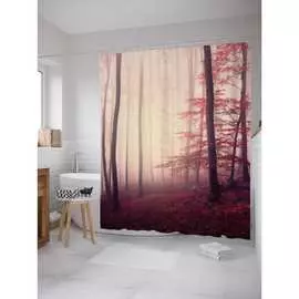 Шторка-занавеска для ванной JOYARTY