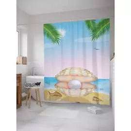 Шторка-занавеска для ванной JOYARTY