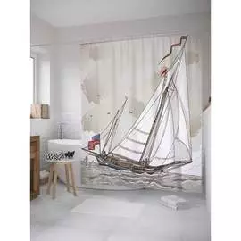 Шторка-занавеска для ванной JOYARTY