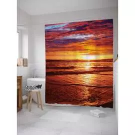 Шторка-занавеска для ванной JOYARTY