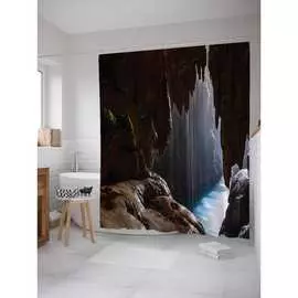 Шторка-занавеска для ванной JOYARTY