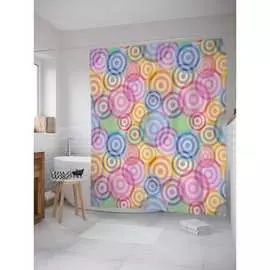 Шторка-занавеска для ванной JOYARTY