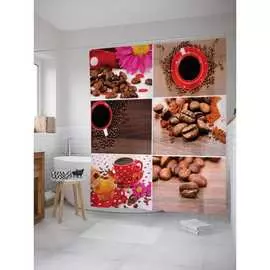 Шторка-занавеска для ванной JOYARTY