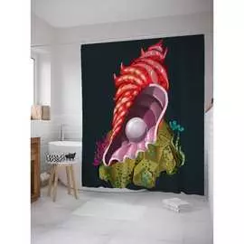 Шторка-занавеска для ванной JOYARTY