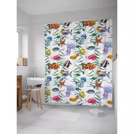 Шторка-занавеска для ванной JOYARTY