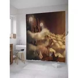 Шторка-занавеска для ванной JOYARTY