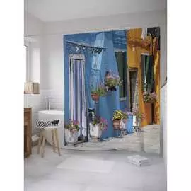 Шторка-занавеска для ванной JOYARTY