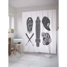 Шторка-занавеска для ванной JOYARTY