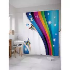 Шторка-занавеска для ванной JOYARTY