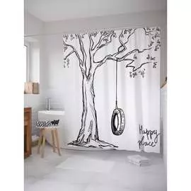 Шторка-занавеска для ванной JOYARTY