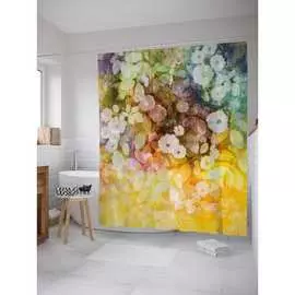 Шторка-занавеска для ванной JOYARTY