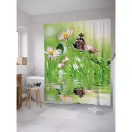 Шторка-занавеска для ванной JOYARTY