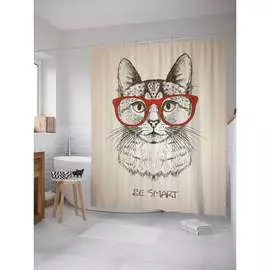 Шторка-занавеска для ванной JOYARTY