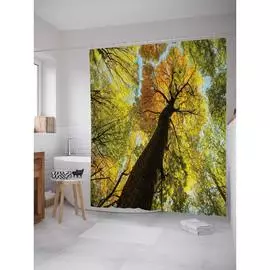 Шторка-занавеска для ванной JOYARTY