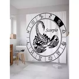 Шторка-занавеска для ванной JOYARTY