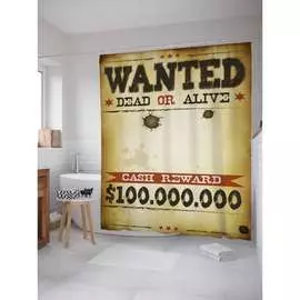 Шторка-занавеска для ванной JOYARTY