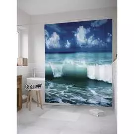 Шторка-занавеска для ванной JOYARTY