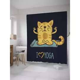 Шторка-занавеска для ванной JOYARTY