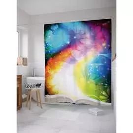 Шторка-занавеска для ванной JOYARTY