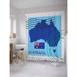 Шторка-занавеска для ванной JOYARTY