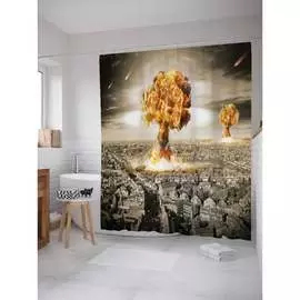 Шторка-занавеска для ванной JOYARTY