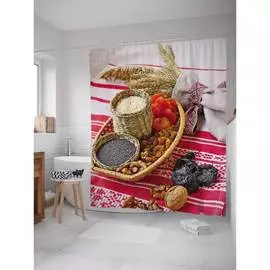 Шторка-занавеска для ванной JOYARTY