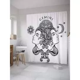 Шторка-занавеска для ванной JOYARTY