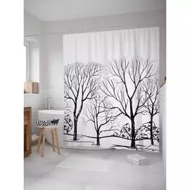 Шторка-занавеска для ванной JOYARTY