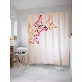 Шторка-занавеска для ванной JOYARTY