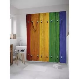 Шторка-занавеска для ванной JOYARTY