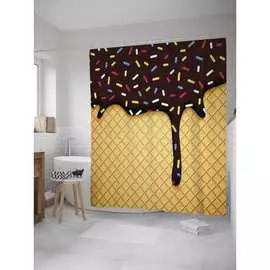 Шторка-занавеска для ванной JOYARTY