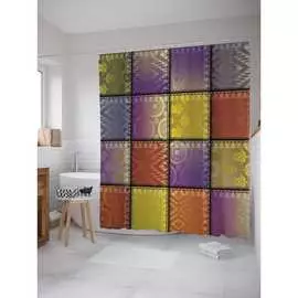 Шторка-занавеска для ванной JOYARTY