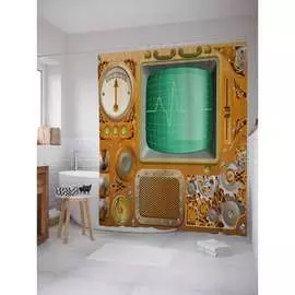 Шторка-занавеска для ванной JOYARTY