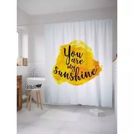 Шторка-занавеска для ванной JOYARTY