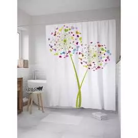 Шторка-занавеска для ванной JOYARTY