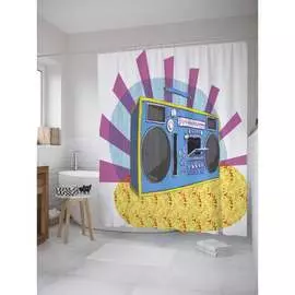 Шторка-занавеска для ванной JOYARTY