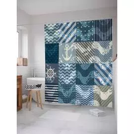 Шторка-занавеска для ванной JOYARTY
