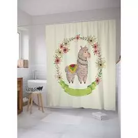 Шторка-занавеска для ванной JOYARTY