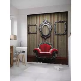 Шторка-занавеска для ванной JOYARTY