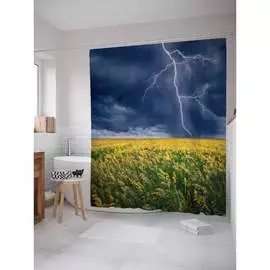 Шторка-занавеска для ванной JOYARTY